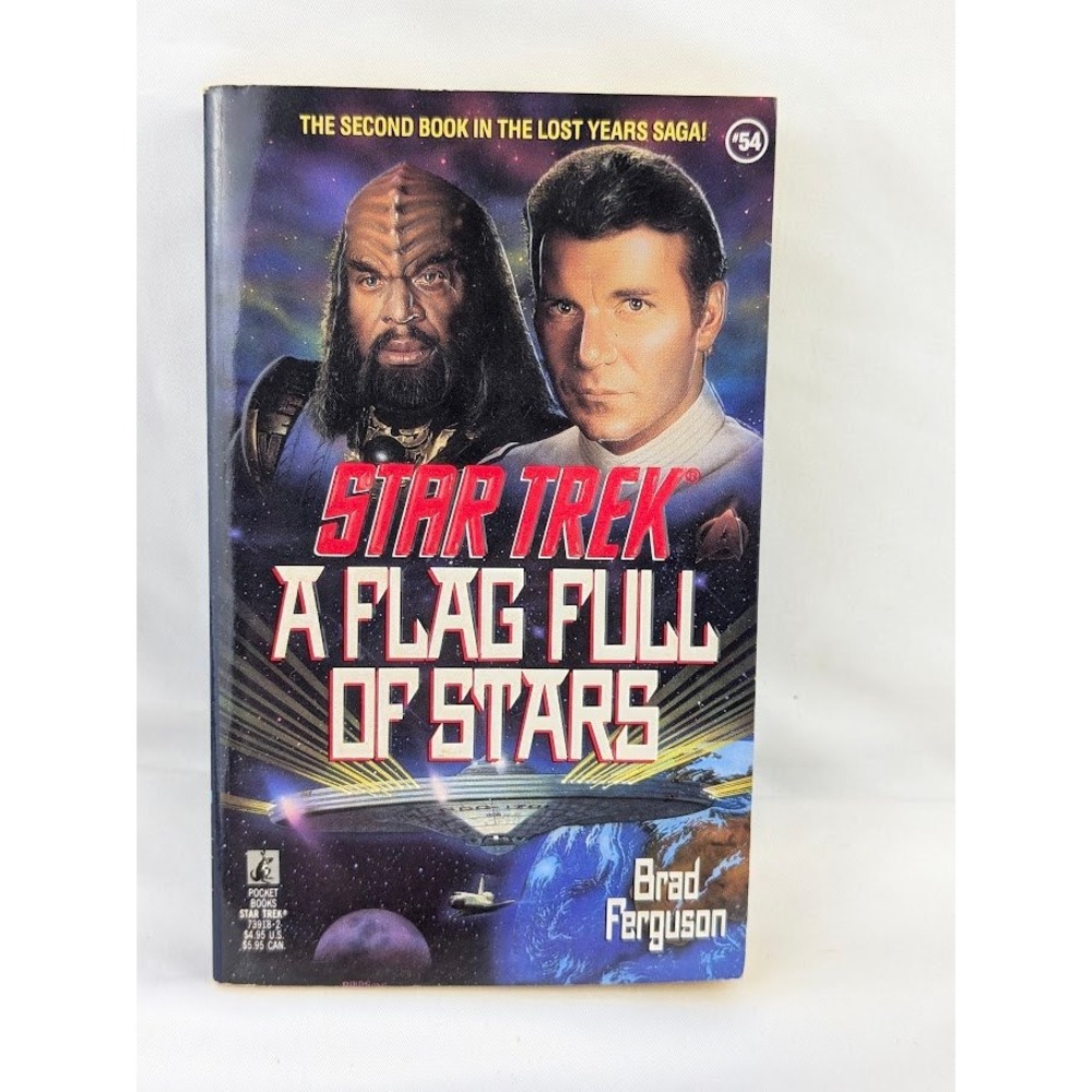 Pocket Books Book Star Trek A Flag Full of Stars Sci-Fi Paperback